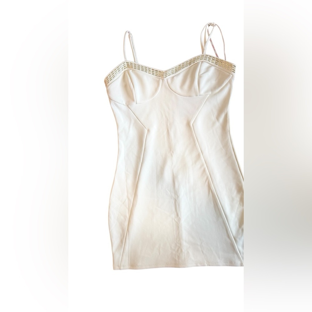 G by Guess drees size L gold detail